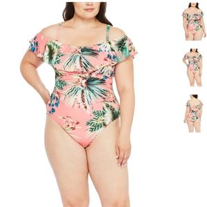 La Blanca 3 piece set Size 18w +Size 3X Cover up